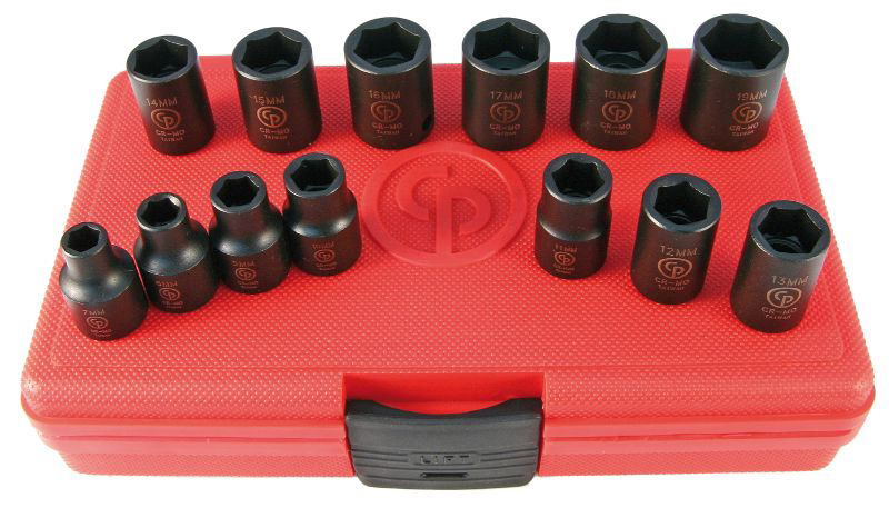 SS2114 1/4" Drive Metric Impact Sockets - 14pcs
